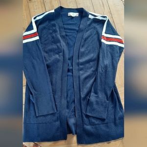 Varsity Striped Cardigan